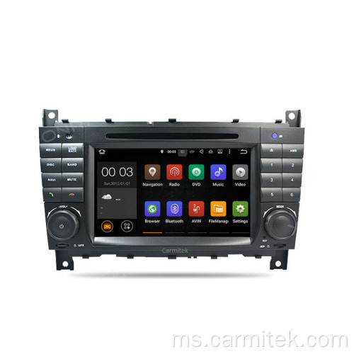 Mercedes Benz W203 dvd navigasi Android